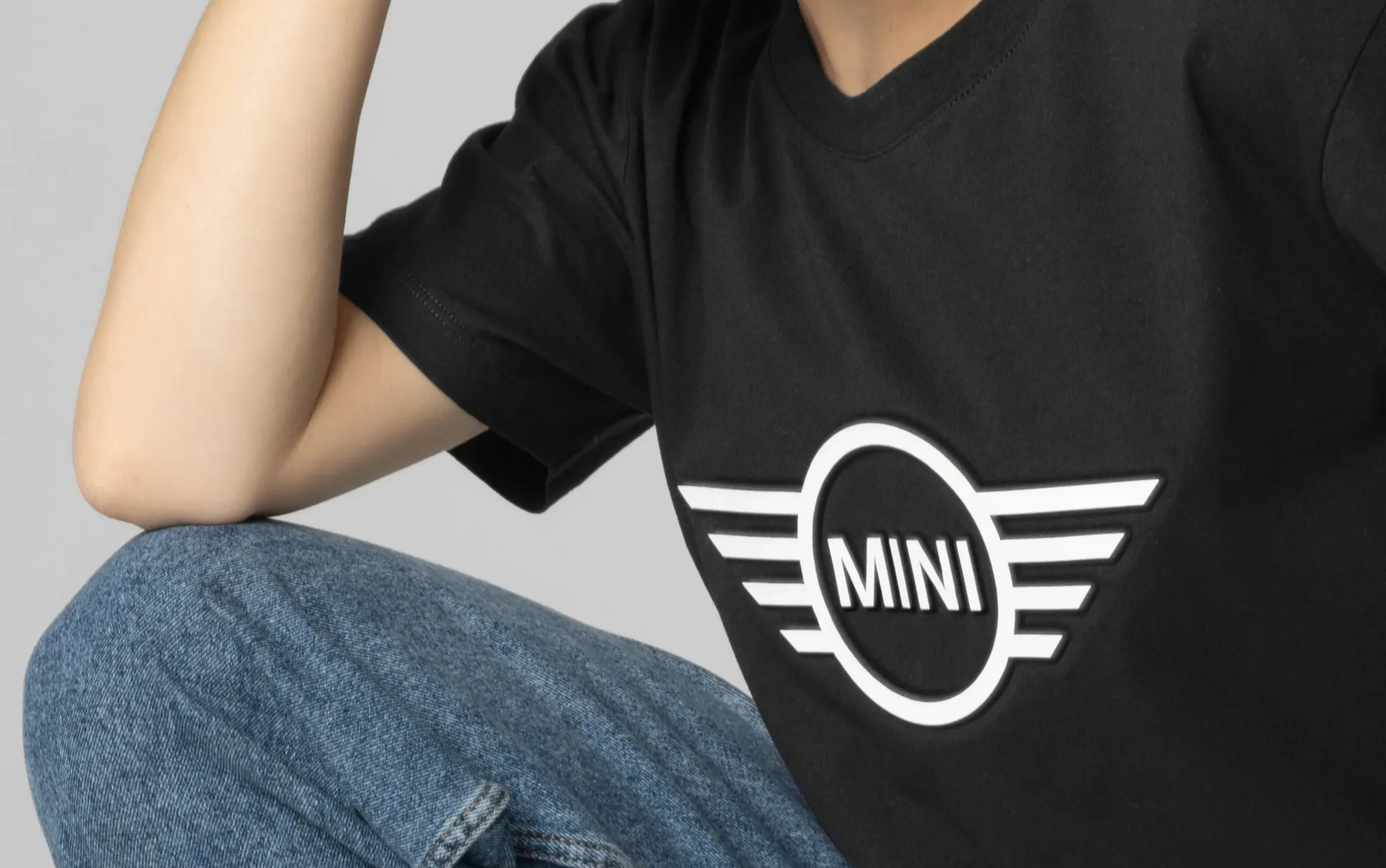 MINI EMBOSSED WING LOGO T-SHIRT WOMENS - Melbourne MINI Garage