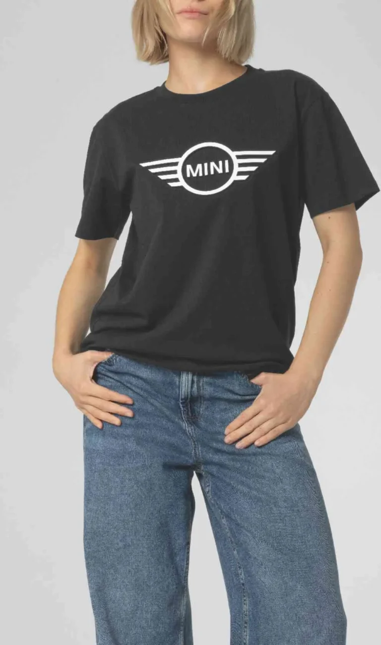 MINI EMBOSSED WING LOGO T-SHIRT WOMENS - Melbourne MINI Garage